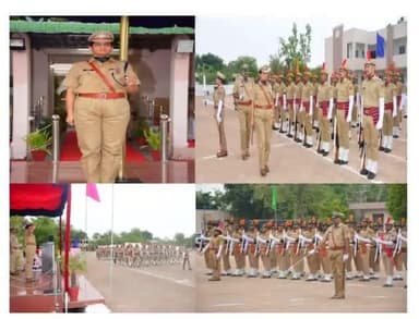 75वें#राजस्थान_पुलिस_स्थापना_दिवस_समारोह के अवसर पर कोटा शहर पुलिस लाइन में सेरेमोनियल परेड का आयोजन किया गया।
। कोटा शहर पुलिस सदैव आपकी सेवा में तत्पर।