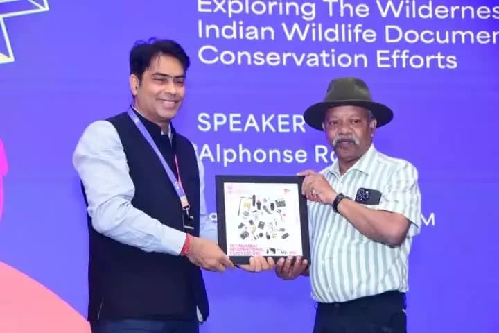 Charisma of an animal dictates its screen time: Renowned wildlife filmmaker & Cinematographer Alphonse Roy at #MIFF Master Class
Animals, nature and their peace should take pr