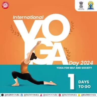 Feel healthier from head to toe. 🧘🏻♂️
#InternationalDayOfYoga #1DayToGo #IDY2024 #YogaDay2024 #YogaForAll
#YogaForSelfAndSociety