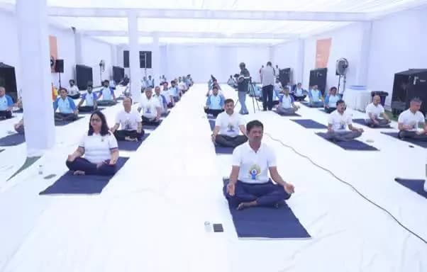 Ministry of Mines celebrated 10th International Day of Yoga with theme of Yoga for Self and Society
#IDY2024 #YogaDay2024 #YogaForAll #InternationalDayofYoga
