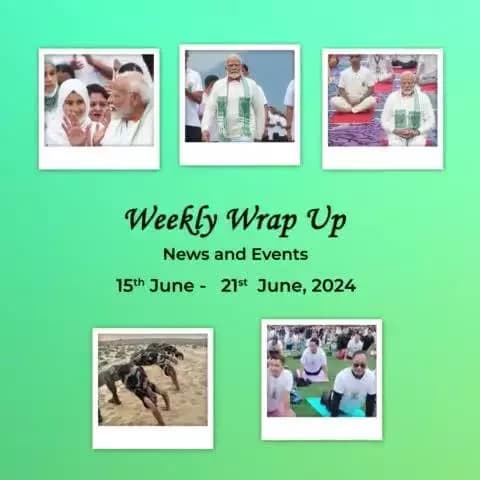Some more glimpses from the Yoga Day programme in Srinagar.
#InternationalDayofYoga2024 #YogaForSelfAndSociety