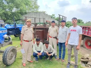 जिला कोटा ग्रामीण पुलिस की #चोरो के खिलाफ कार्यवाही
थाना खतौली ने चोरी हुई ट्रैक्टर ट्राली को #बरामद कर, 02 मुल्जिम को #गिरफ्तार करने में सफलता हासिल की
@PoliceRajasthan
@IgpKota