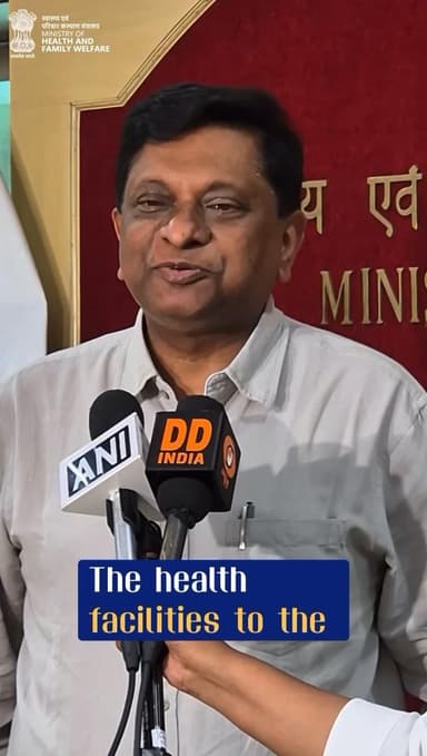 Union Health Secretary, Shri Apurva Chandra commends the health facilities available for #Amarnath devotees.