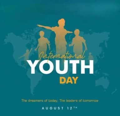 ऊर्जा और उत्साह से परिपूर्ण, राष्ट्र निर्माण में अपनी सहभागिता निभाने वाले, देश के ओजस्वी युवाओं को अंतरराष्ट्रीय युवा दिवस की हार्दिक बधाई व शुभकामनाएं l
#InternationalYouthDay