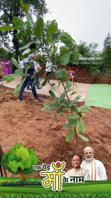 विधायक श्री रोहित साहू ने #एक_पेड़_माँ_के_नाम अभियान के तहत रोपे पौधे।
पर्यावरण संरक्षण के लिए पौधों की देखभाल अपने बच्चों की तरह करने की अपील भी की।