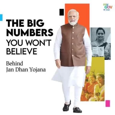 Prime Minister Narendra Modi shares glimpse of Jan Dhan Yojana's success
#10YearsOfJanDhan
#FinancialInclusion