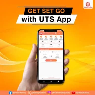 The UTS app is the fastest and easiest way to ensure a hassle-free travel experience. Download the app now and skip the long queues.
#UTSApp
@railminindia