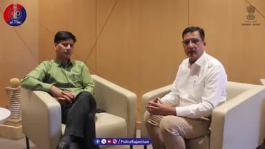 *@policerajasthan ——#राजस्थान_पुलिस के पॉडकास्ट की कड़ी में आपसे रूबरू हो रहे हैं श्री राहुल प्रकाश, पुलिस महानिरीक्षक, भरतपुर रेंज। #IgpBharatpur ने कहा- #साइबर_क्राइम को कम करने के लिए देशभर में पहचान बना रहा है 'भरतपुर मॉडल'।