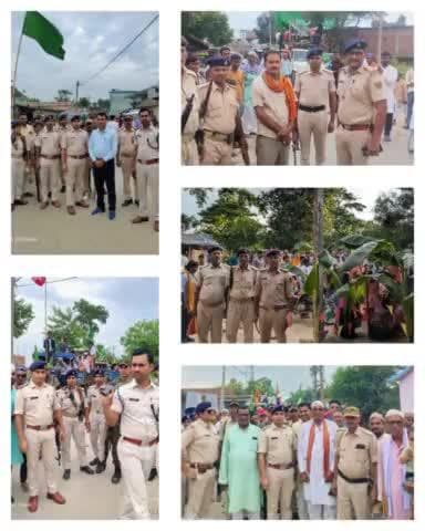 पुलिस अधीक्षक महोदय, बगहा के निर्देशानुसार सभी धार्मिक जुलूसों के सुगमता के साथ गमन कराने के लिए जुलूस मार्गों पर एवं जुलूसों के साथ बगहा पुलिस पूरी सक्रियता के साथ मौजूद है l