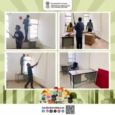 As part of the 'Swachhata Hi Seva 2024' campaign, LCIPMC, Jaisalmer, Rajasthan, organized a cleanliness drive.
#agrigoi #SwabhavSwachhata