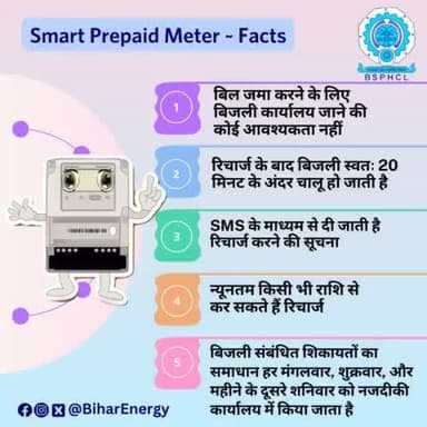 #बिहार का हर कोना रौशन हुआ
#Smartprepaidmeter