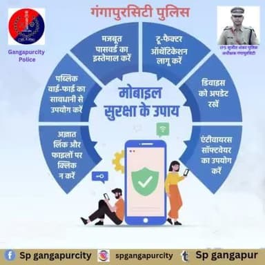 मोबाइल फोन सिर्फ एक उपकरण नहीं, बल्कि यह जिंदगी का एक अहम हिस्सा है। इसमें हमारी व्यक्तिगत जानकारी, बैंक खाते, सोशल मीडिया अकाउंट्स और बहुत कुछ होता है। इसलिए, सुरक्षा बेहद जरूरी है।
#mobile #personal_information #information