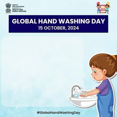 On this Global Hand Washing Day, let's remember the importance of hand hygiene.
#GlobalHandWashingDay