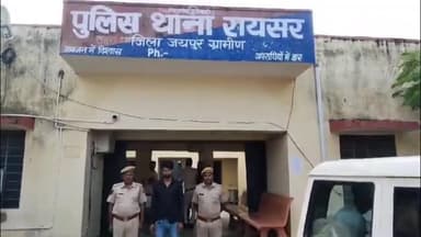 पुलिस थाना #रायसर ने डकैती करने के मामले में छठे आरोपी परमवीर सिंह उर्फ गोलु को किया गिरफ्तार।