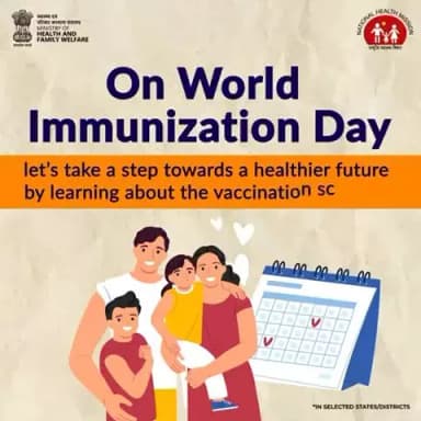 This #WorldImmunizationDay, take a step towards a healthier future by learning the immunization schedule.