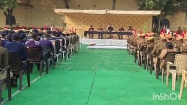 श्री राजेंद्र सिंह पुलिस आयुक्त महोदय द्वारा रिजर्व पुलिस लाईन रातानाडा में पुलिस अधिकारियों एवं जवानों की ली गई #संपर्क_सभा...
दिए गए आवश्यकउचित दिशा निर्देश...