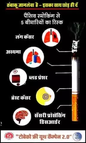 #chooselife #MissionLiFE #saynototobacco #ProtectingYouth
टोबाकोफ्री यूथ कैम्पेन 2.0
@railminindia
@moefcc
@gmblw