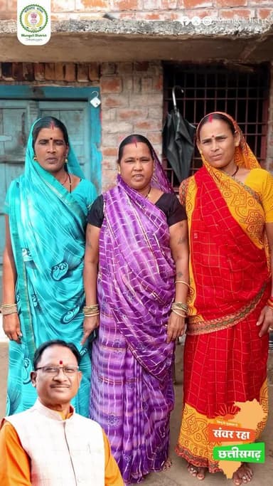 मुख्यमंत्री श्री विष्णु देव साय के सुशासन में #महतारी_वंदन_योजना महिलाओं के लिए आत्मनिर्भरता और आर्थिक संबल का एक बड़ा जरिया बन गया है।
#SushasanKaEkSal