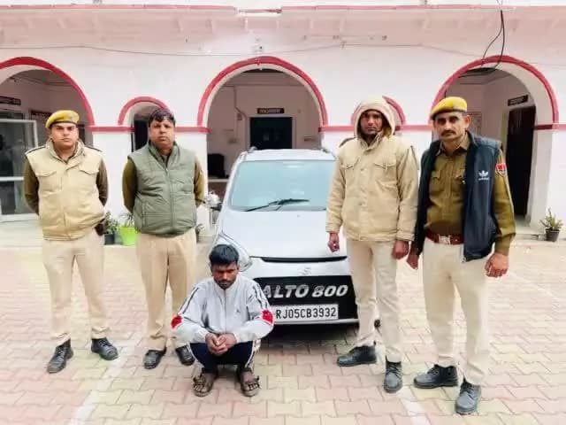 कोटा ग्रामीण पुलिस की #अवैध_मादक_पदार्थ के खिलाफ #कार्यवाही
एरिया डोमिनेशन अभियान के तहत थाना रामगंजमंडी ने 1 किलो 59 ग्राम #गांजा #जप्त करते हुए, 01 आरोपी को भी #गिरफ्तार कर, तस्करी में प्रयुक्त कार को भी #जप्त करने में सफलता हासिल की