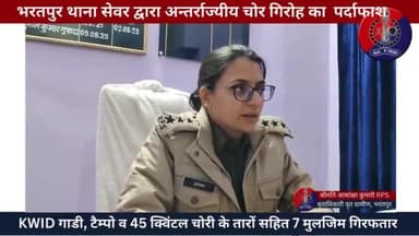 अंतर्राज्यीय चोर गिरोह के 7 मुलजिम गिरफ्तार कब्जे से 80 लाख रुपए
#dysp आकांक्षा ने प्रैस कॉन्फ्रेंस मे किया पर्दाफाश
