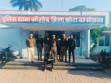 कोटा ग्रामीण पुलिस की #अवैध_मादक_पदार्थ के खिलाफ #कार्यवाही
थाना सांगोद ने 08 ग्राम 45 मिलीग्राम #स्मैक #जप्त कर,
01 अपराधी को भी #गिरफ्तार करने में सफलता हासिल की