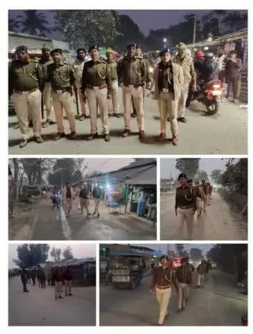 #सरस्वती_पूजा_2025 को शांतिपूर्ण माहौल में सम्पन्न कराने हेतु सक्रिय कटिहार पुलिस...
आज दिनांक-02.02.25 को #प्राणपुर एवं रोशना थाना क्षेत्र अंतर्गत विधि-व्यवस्था संधारण हेतु #कटिहार_पुलिस द्वारा #फ्लैग_मार्च एवं #एरिया_डोमिनेशन किया गया।