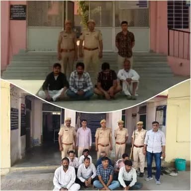 पुलिस अधीक्षक दौसा #श्री_सागर_राणा_आईपीएस के निर्देशन में एरिया डॉमिनेशन अभियान में पुलिस थाना #मंडावरी द्वारा 5 व पुलिस थाना #लालसोट द्वारा 13 वारंटी कुल 18 वारंटियो को किया गिरफ्तार।
#DausaPolice
#PsMandawari_dsa
#pslalsot_dausa