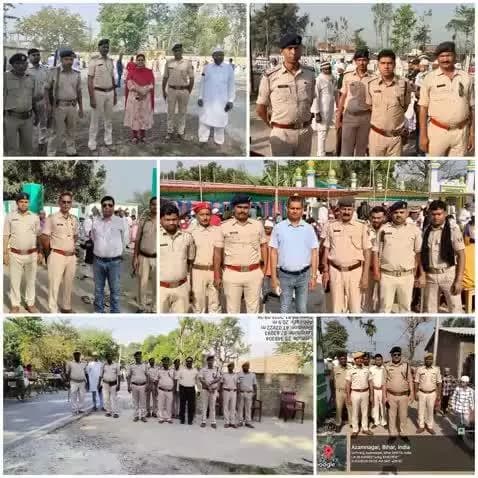 #पुलिस_अधीक्षक_कटिहार के निर्देशानुसार #ईद_पर्व को सुरक्षित एवं सौहार्द्रपूर्ण माहौल में संपन्न कराने हेतु सभी महत्वपूर्ण धार्मिक स्थलों के आस-पास #कटिहार_पुलिस पूरी सक्रियता के साथ मौजूद है।