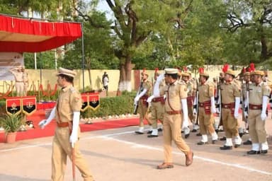 #राजस्थान_पुलिस_स्थापना_दिवस के अवसर पर पुलिस लाइन अलवर परेड ग्राउंड में #परेड का आयोजन।
@IgpJaipur
@PoliceRajasthan
@RajCMO
#Police