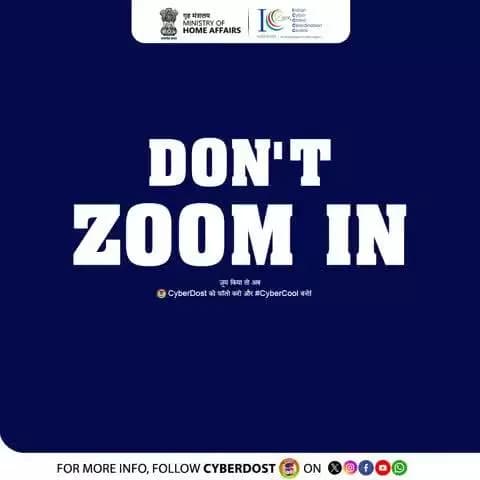 #CyberDost की बात मानेंगे तो फायदे में रहेंगे! #AprilFools पर #CyberFool नहीं #CyberCool बनें, ठगी से बचें! 📞1930 या cybercrime.gov.in पर तुरंत रिपोर्ट करें और इसे अपना सबसे बड़ा हथियार बनाएं!
#I4C #AprilFoolDay