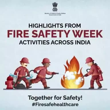 #Firesafehealthcare | Highlights from #FireSafetyWeek Activities Across India!
From awareness campaigns and safety audits to live demonstrations and pledge ceremonies, Fire Safety Week was marked by active participation across states.