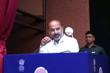 Two minutes of silence was observed as a mark of respect to the victims of heinous terrorist attacks at pahalgam.
Chief Guest Sh. Bandi Sanjay kumar exhorted successful candidates to dedicate themselves to the service of the nation.