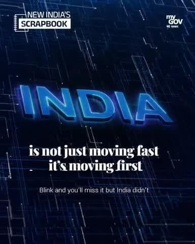 Blink and you’ll miss it—but India didn’t. Every move in #NewIndia is bold, fast, and game-changing. Scroll down to see how India is making headlines and history in this week’s #NewIndiaScrapbook.
#IndianRailways @railminindia @mygovindia