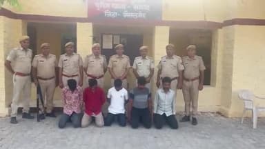 जिला पुलिस अधीक्षक जैसलमेर सुधीर चौधरी के निर्देशन में, पुलिस थाना सांगड़ द्वारा त्वरित कार्यवाही कर ऑपरेशन खुलासा के तहत पवन उर्जा संयंत्रों के स्टोर से चोरी की वारदात का खुलासा कर 05 मुल्जिमान को किया गिरफतार, विस्तृत अनुसंधान जारी