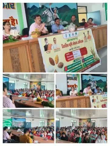 बिरोंखाल में किसानों संग संवाद, योजनाओं की जानकारी व आत्मनिर्भरता की ओर दृढ़ कदम। #ViksitKrishiAbhiyan