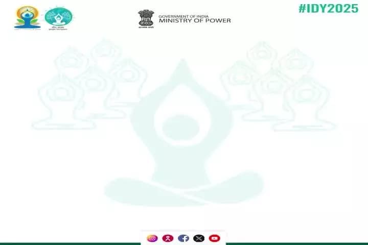 अंतर्राष्ट्रीय योग दिवस।
#IDY2025 #YogaForOneEarthOneHealth #InternationalDayofYoga2025