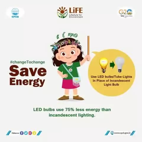 #changeTochange
Save Energy
#ChooseLiFE #MissionLiFE @moefcc