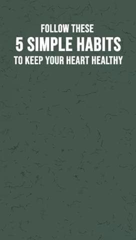 #HeartHealth | Your heart deserves the care!
Follow these simple lifestyle changes to lower your risk of heart disease.