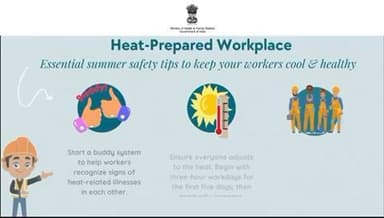 #BeatTheHeat | Stay cool, stay safe!
Extreme heat can put workers at risk. Here’s how to prepare your workplace