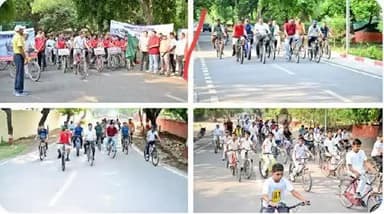 🚴♂️ ‘संडे ऑन साइकिल’बरेका में आयोजित भव्य साइकिल रैली में महाप्रबंधक श्री नरेश पाल सिंह ने स्वयं साइकिल चलाकर फिटनेस व पर्यावरण संरक्षण का संदेश दिया।
🌿🚲 #FitIndiaMovement #GreenMobility #SundayOnCycle @railminindia #CyclingForChange