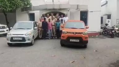 #Udaipur प्रताप नगर थाना पुलिस की बड़ी कार्रवाई
हाईवे पर खड़े ट्रकों से डीजल चुराने वाली गैंग का पर्दाफाश, पुलिस ने 4 आरोपियों को किया गिरफ्तार, आरोपियों से चोरी का डीजल किया बरामद, वारदात में उपयोग ली 2 कारे की जब्त...
#LatestNews #Rajast