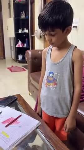 mata shri ne diya home work na karne ki aisi saja #student #homework @study