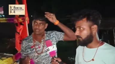 #haridawar: हरिद्वार मैं हरियाणा के डाक कावड़ वालो का वायरल वीडियो