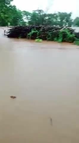 खेरोदा नदी घर में पानी भर गया है@