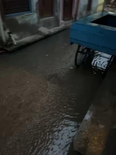 Pani bharav samsya hai #30/7/2025 @havy rain -nagar nigam firozabad -ye hai vikas ki ganga