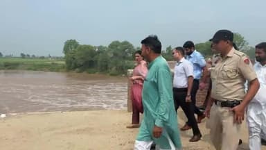 उपायुक्त मनदीप कौर ने किया बाढ़ संभावित क्षेत्रों का दौरा, कहा, स्थिति नियंत्रण में, प्रशासन पूरी तरह से अलर्ट
