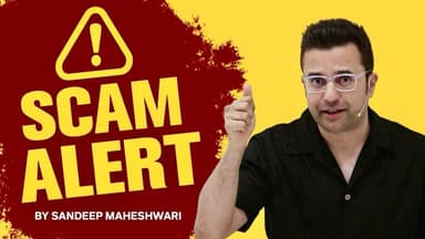 SCAM ALERT | By Sandeep Maheshwari