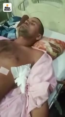chandradhari Yadav ke bhatija Krishna Yadav ki chaku chaku se tava Tod hamla Kiya husenabad Krishna nagar Sant ranjit ya