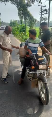 #morningpatrolling अपराध एवं अपराधियों पर अंकुश लगाए रखने के लिए सहरसा पुलिस 24×7 सक्रिय है।