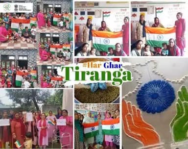 #HarGharTiranga celebrations in Marh village of Jammu and Kashmir
More details :https://pib.gov.in/PressReleasePage.aspx?PRID=2156435